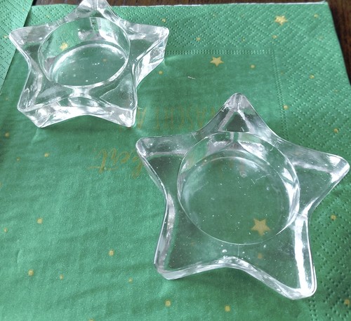 Stern aus glas - stern,