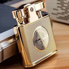 Honest Benzin Feuerzeug Gold