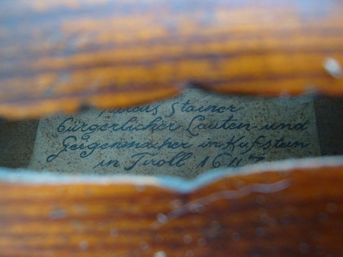 Geige marcus stainer - zt., "marcus