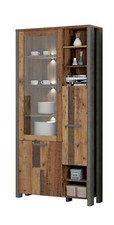 Vitrinenschrank clif trg - clif, 3-trg