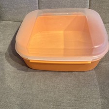 Tupperware Kleines Naschkätzchen 1,1 l Orange Behälter Box Apollo Bellevue A01