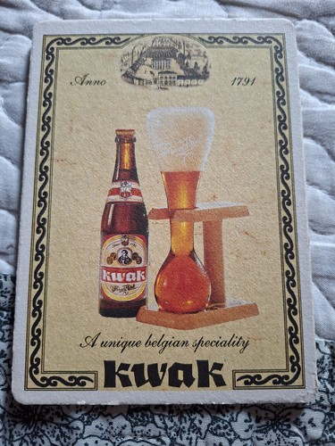 Bieruntersetzer kwak bier - bieruntersetzer,