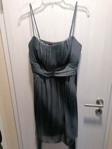 Cocktailkleid glitzer grau - glitzer,