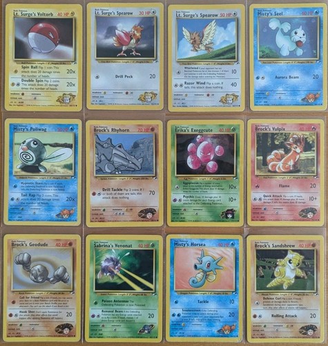 Vintage pokemon karten - 12,