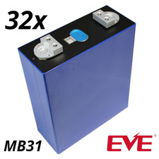 32x EVE MB31 314Ah LiFePO4