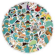 60x Phineas & Ferb Sticker