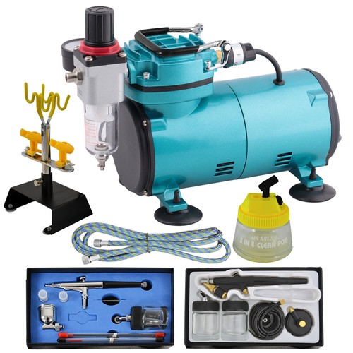 Airbrush komplett set - komplett,