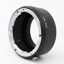 FAX-NEX Adapter für altes FUJIFILM Fujica X AX Objektiv auf Sony E Mount Kamera