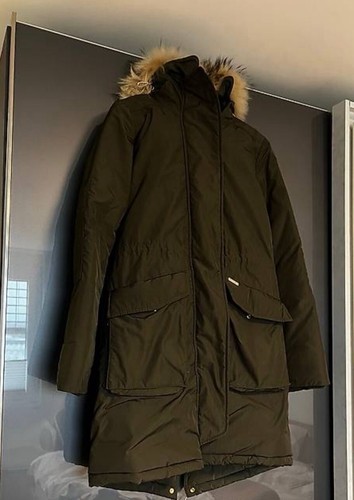 Woolrich military parka in - military,