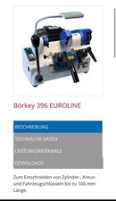 Börkey 396 EUROLINE Schlüsselfräsmaschine/ Schlüsselmaschine