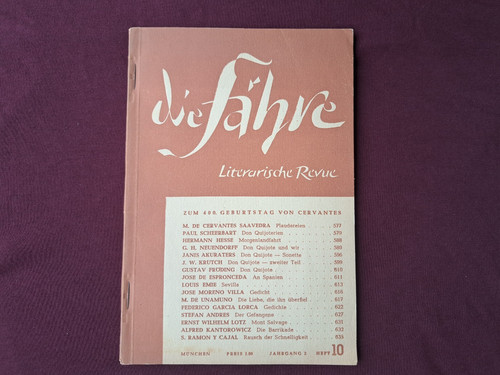 Die fähre literarische - -,