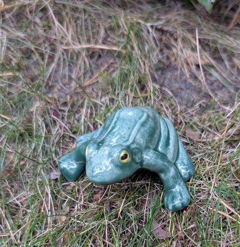 Frosch klein keramik garten - -,