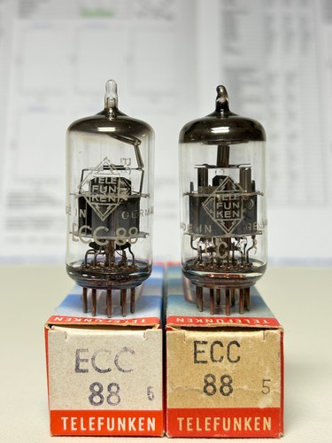 Telefunken ecc88 6dj8 - x, /6dj8