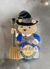 HRC Hard Rock Cafe Santo Domingo Pin Anstecknadel Halloween Bear