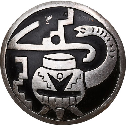Mexiko broche snake silber - mexiko,, broche,