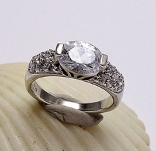 eleganter 925er Silber Ring