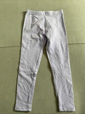 Kinderkleidung Gr. 140 Leggins leicht gefüttert Stoffhose flieder