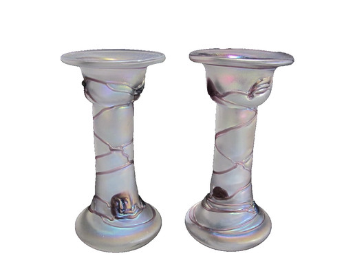 Poschinger glas kerzenleuchter - glas,