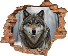 Wandtattoo Wolf in