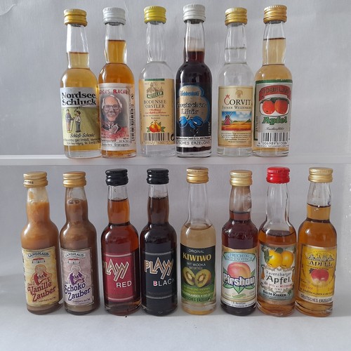 Miniatur schnapsflaschen - miniatur,