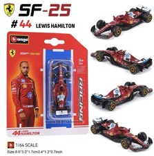Bburago 1:64 Ferrari SF25 #44 Lewis Hamilton 2025 F1 Diecast Model Formula 1