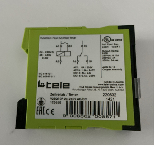 Tele haase zeitrelais v2zq10p - tele,