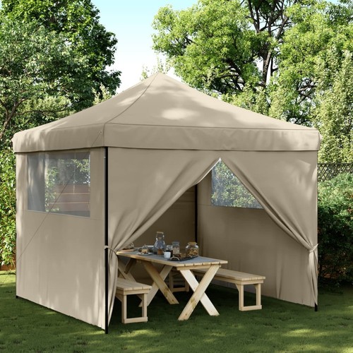 Partyzelt 292x292x315cm stahl - 292x292x315cm,