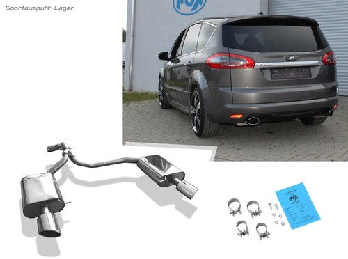 Fox duplex sport - duplex, sport-auspuff