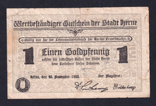 Herne - 1 Goldpfennig - 25.11.1923
