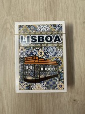 Karten Spiel Lisboa Lissabon Poker Bridge Original Vintage Playing Card NEU 
