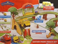 Chuggington Safari Park Track Set inkl. Touch and Go Eisenbahn und Anhänger