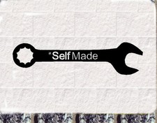 Selfmade Aufkleber Built not