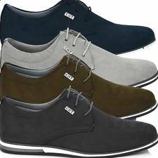 Herren Halbschuhe Sportliche Optik Schnürer  Schuhe Business Hochzeit Freizeit B