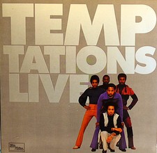 Temptations Live LP