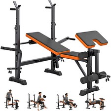 Verstellbare Hantelbank mit
