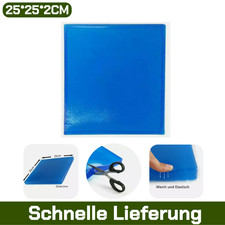 Sitzgel Gel-Pad Motorrad Sitz Gelkissen Sitzeinlage Dämpfung Matten 25*25*2cm DE