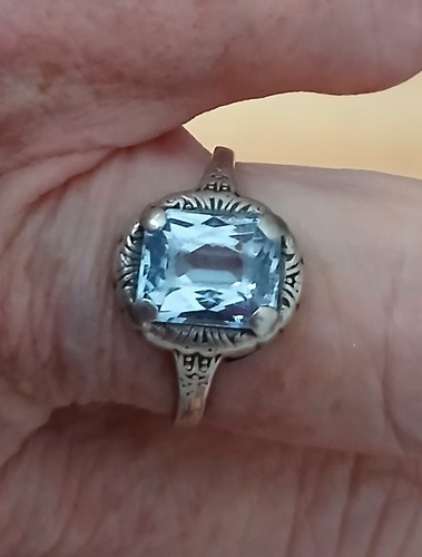 Silberring mit spinell - silberring,