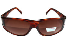 Designer Damen Sonnenbrille Brille stylisch cool braun, leicht getigert, 9516