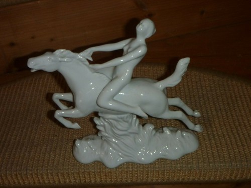 Art deco porzellanfigur - deco, porzellanfigur"nackte