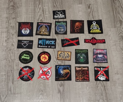 Patches metal kutte - patches,