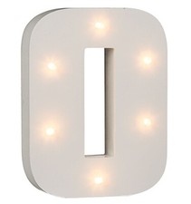 Beleuchtete Holz Buchstaben &