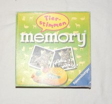 Ravensburger Tierstimmen memory 21 554 6 Tier Memory vollständig große Karten