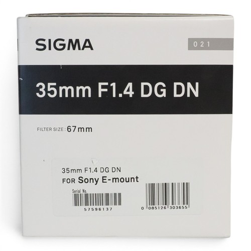 Sigma 35mm dg - 35mm, art