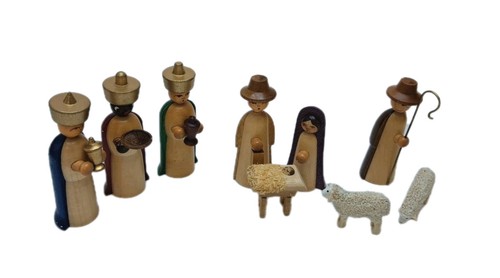 Krippenfiguren christi geburt - krippenfiguren,