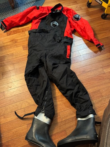 Mobby dry suit red and - , black