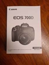 Canon EOS 700D Bedienungsanleitung Francais Mode D'emploi
