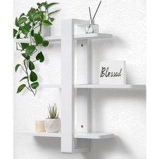 Wandregal Weiß, Schweberegal