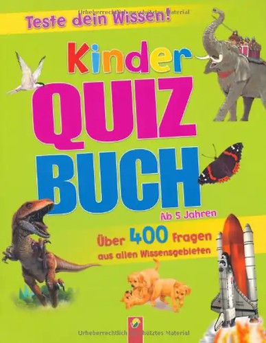 Kinder quizbuch über 400 - Über,