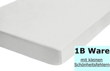 Spannbettlaken Baumwolle Biber warm Winter 90x200 100x200 cm silber grau 1b