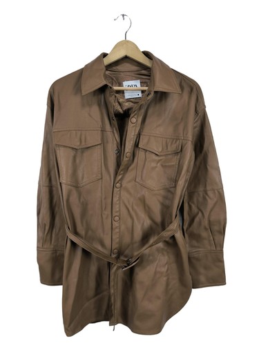 Zara kunstlederjacke damen - zara,